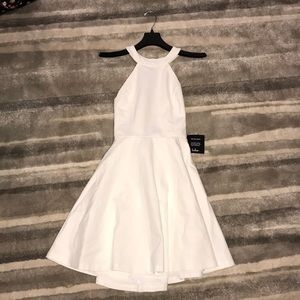 Lulus white skater dress
